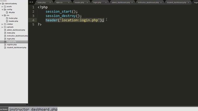 Securing Dashboard pages|Designing Register Login and settings drop down when admin logged in Part- смотреть онлайн