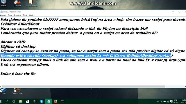DERRUBANDO SITE COM SCRIPT DDOS 2016 - An0nym0us H4ck1ng смотреть онлайн