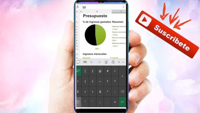 Como Usar Excel en el Celular ?| Crear Plantillas смотреть онлайн