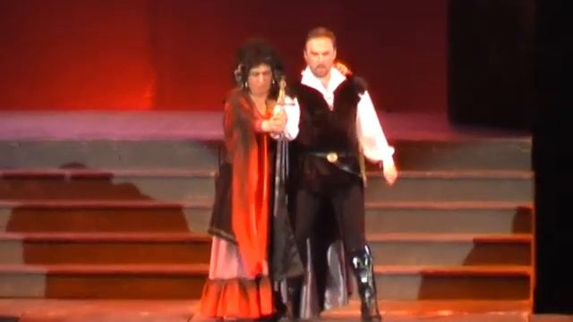 Сцена и дуэт Азучены и Манрико из оперы "Трубадур" Дж.Верди, Манрико - Николай Суббота смотреть онлайн