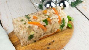 Заливное из курицы на праздничный стол