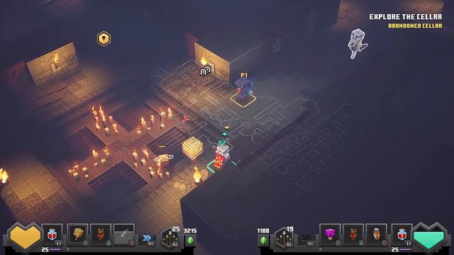 MINECRAFT DUNGEONS (HERO EDITION) CO-OP PART-4 Walkthrough Gameplay (No Commentary) PS4 PRO смотреть онлайн