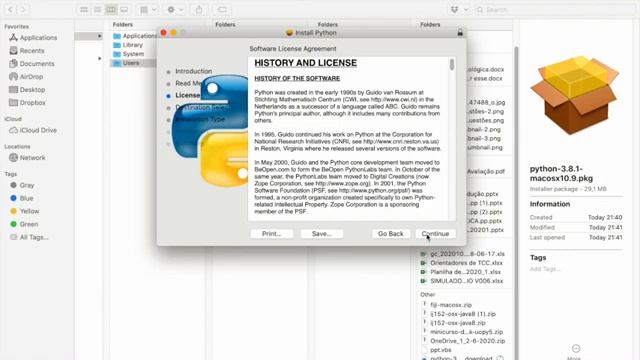 Tutorial de Python: Aula 1- Instalando o Python no Mac. смотреть онлайн