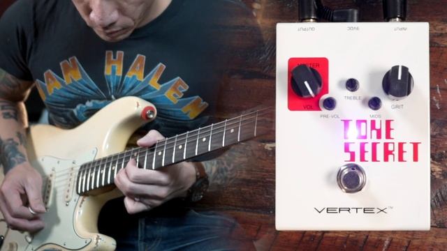 Vertex Tone Secret overdrive pedal - demo by RJ Ronquillo смотреть онлайн