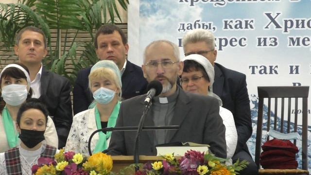 Проповедь "Крещение Духом Святым" Евгений Овсянников | 7.11.2021 смотреть онлайн