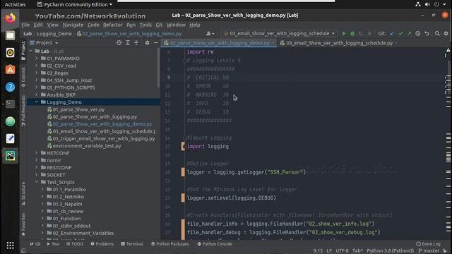 Python Logging Tutorial : Trigger Email from Python | Part 2/7 Add Handlers Logger and Level смотреть онлайн
