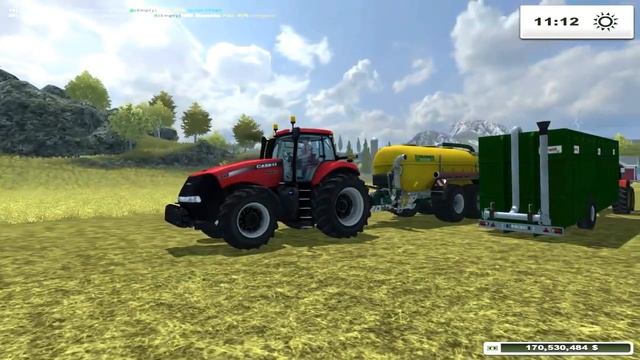 Farming Simulator 2013 сеем и удобряем, часть 2 смотреть онлайн