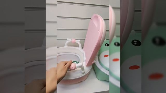 Детский горшок с мягким сиденье "Весёлая Коровка" смотреть онлайн