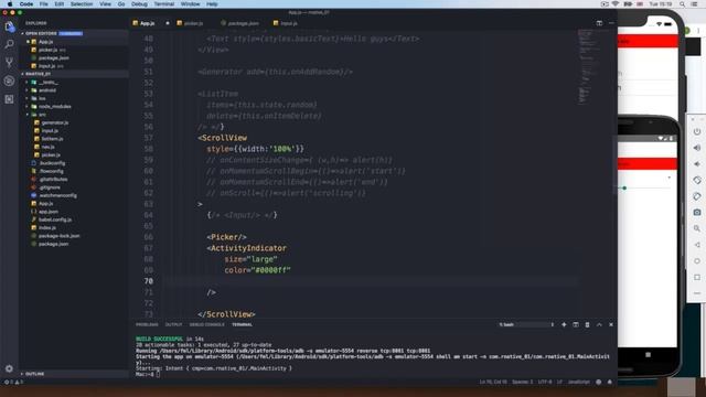 16 Activity Indicator || React native for beginner to advance full course смотреть онлайн