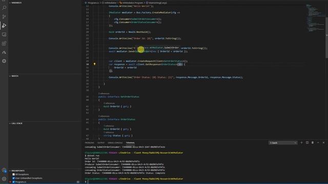 RabbitMQ MassTransit - Mediator part 2 смотреть онлайн