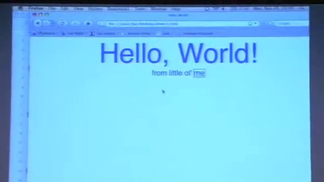 Lecture 9: Website Development - CSCI E-1 2008 - Harvard Extension School смотреть онлайн