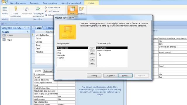 Baza danych w Access krok po kroku (import z Excel) смотреть онлайн
