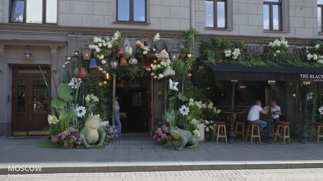 Moscow - Walking Tour - Part 2 - 2023 - Russia - 4K 60fps?- City Walk With Real Ambient Sounds