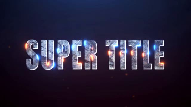 SUPER TITLE в After Effects /анонс урока/ смотреть онлайн