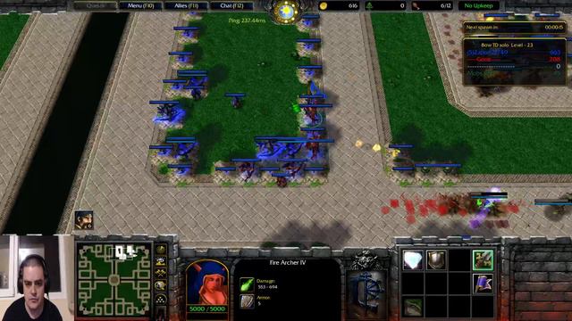 Warcraft 3 Bow TD #2 - So close смотреть онлайн