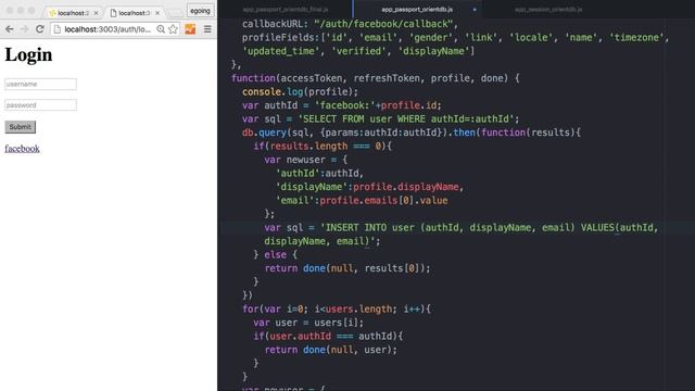 Server Side JavaScript - Auth orientdb 5 : federation смотреть онлайн