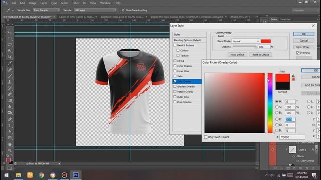 Jersey Esport Design Front In Photoshop CS6 Part 1 | Speed Art смотреть онлайн