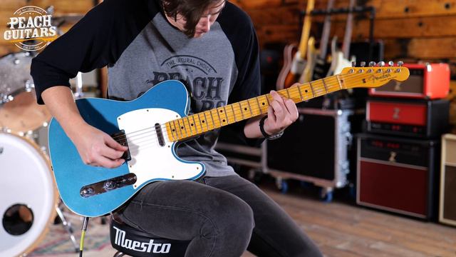 No Talking...Just Tones | Fender Custom Shop LTD 50s Twisted Tele Custom Aged Ocean Turquoise смотреть онлайн