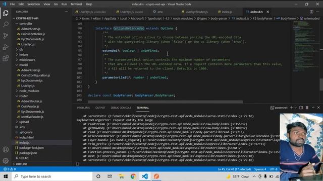 PayloadTooLargeError: request entity too large #nodejs,#javascript,#how to solve error смотреть онлайн