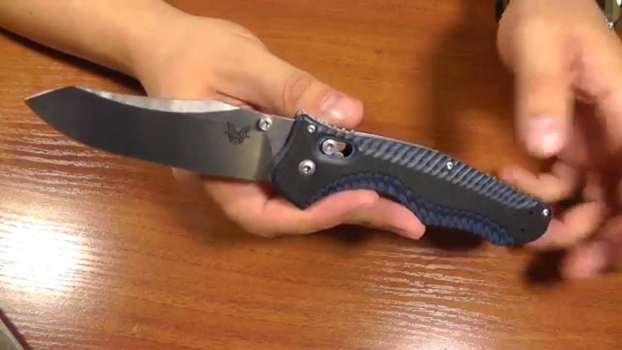 Нож Benchmade Contego. Лимитка Knifeworks.