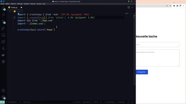 Formation VueJS: Apprendre Pinia - #2 - Installation de Pinia смотреть онлайн