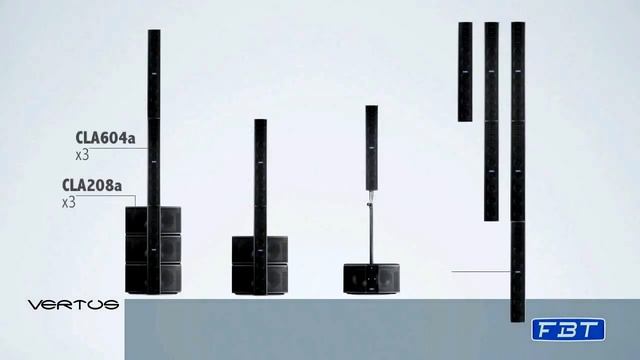 FBT Vertus CLA Modular Line Array смотреть онлайн