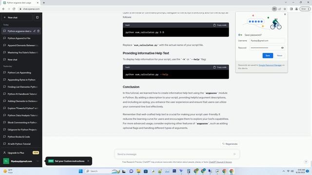 python argparse help text смотреть онлайн