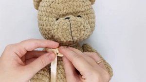 Как завязать бант игрушке