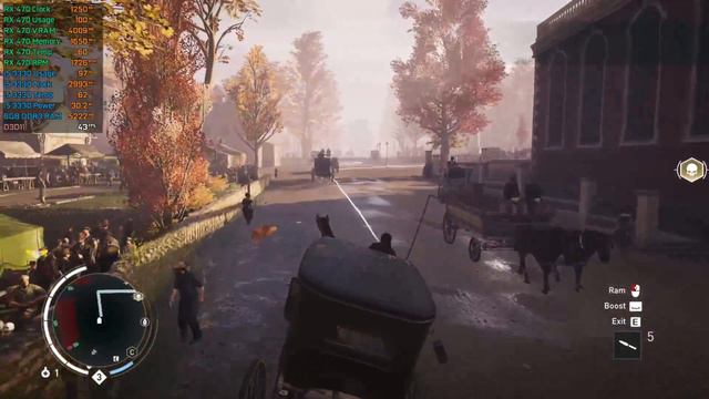 Assassin's Creed: Syndicate - i5 3330 - RX 470 - FPS Test смотреть онлайн