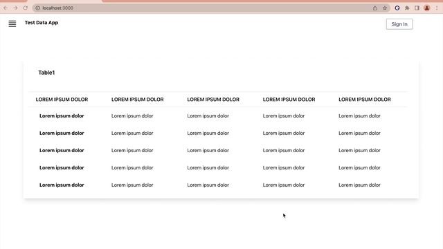 Create Responsive Data Table using Tailwind CSS | Tailwind table, NextJS tutorial смотреть онлайн