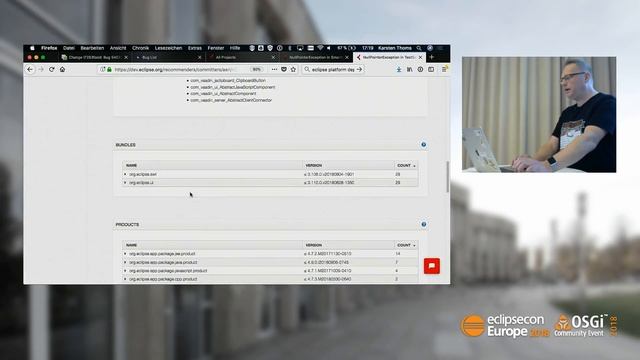 A Committer’s view on Eclipse’s Automatic Error Reporting System | EclipseCon Europe 2018 смотреть онлайн
