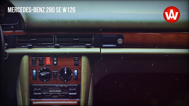 1981 Mercedes-Benz 280 SE W126 The Base Model S-class