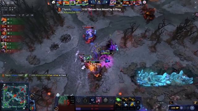 SUPPORT PUDGE PICKED IN ELIMINATION GAME !! LGD GAMING vs TEAM SPIRIT - BB DACHA DUBAI DOTA 2 смотреть онлайн