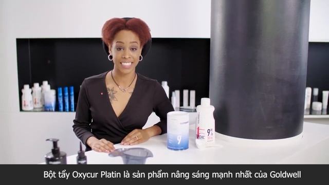 Bột tẩy Oxycur Platin của Goldwell смотреть онлайн