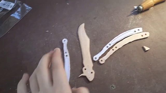 Как сделать Нож Бабочку/Knife Butterfly из игры CS:GO! Дон Картон смотреть онлайн