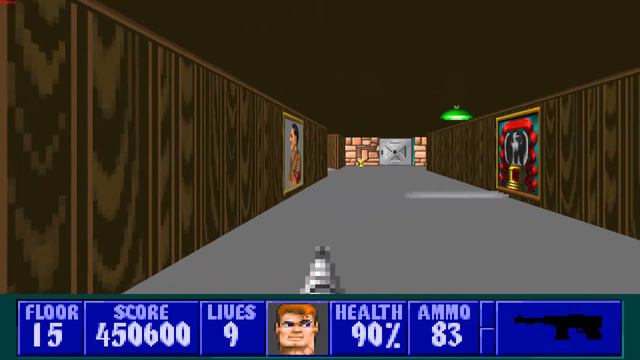 Wolfenstein 3D Прохождение.Безумная сложность вернулась. Часть 10