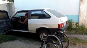 Ручное управление для инвалидов. ВАЗ 2108.