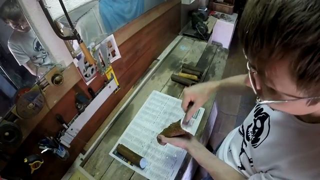 Заготовка древесины для изготовления рукоятей ножей смотреть онлайн