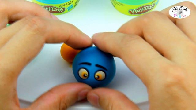 The Angry Birds Movie 2016 Play-Doh - Making A Cute Tiny Bird Episode 39 смотреть онлайн
