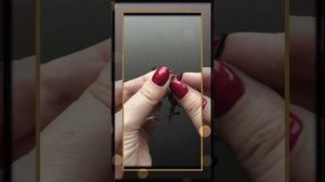 Серьги Флоренция с черным агатом