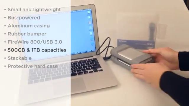 Sony Portable Hard Drive 1TB Product Spotlight (PSZHA1T ) смотреть онлайн