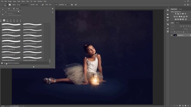 How to upload and use photoshop brushes in photoshop смотреть онлайн