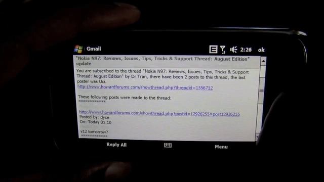 HTC Touch Pro 2 Features PART ONE смотреть онлайн