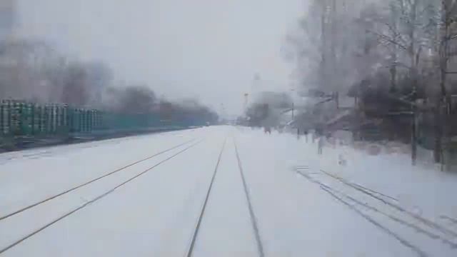Бологое-Полоцкая железная дорога. Ride along Bologoe-Polotsk reserved railway. смотреть онлайн