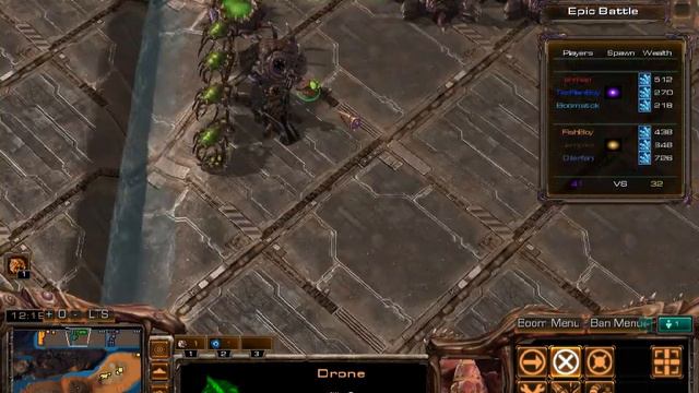 Starcraft 2 Desert Strike Custom map G15 (1/2) смотреть онлайн