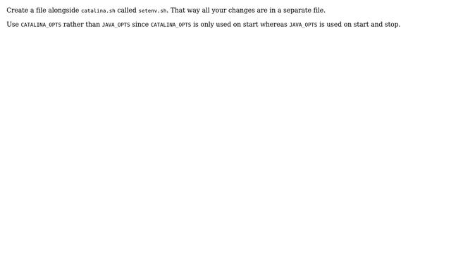 DevOps & SysAdmins: Tomcat : Where to configure jmx JAVA_OPTS or CATALINA_OPTS (4 Solutions!!) смотреть онлайн