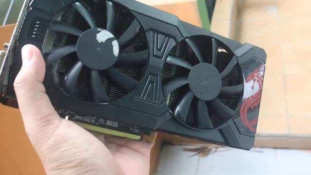 DIJUAL !!! VGA AMD RADEON POWER COLOR RX 570 4gb Red Dragon !! MURAH MERIAH !! CEK DEKSRIPSI LINKNY