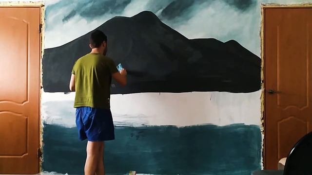 Рисую картину Боба Росса на стене смотреть онлайн