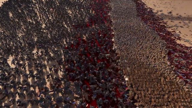 100.000 Spartans vs 50.000 Werewolves | Ultimate Epic Battle Simulator 2 смотреть онлайн