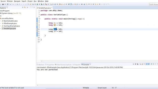 Java Tutorial Part 8 | Java-10 | Why Premitive Type Variable in Java смотреть онлайн